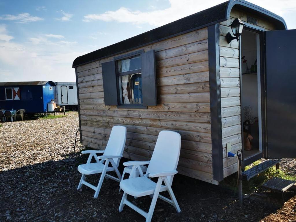 B&B Boerderij Rust, In Pipowagens! Den Helder Exteriör bild